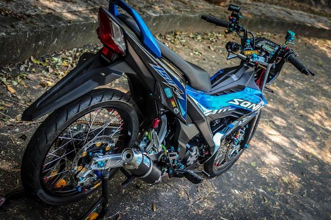 Honda Sonic 150 độ đẹp siêu ngầu khiến Yamaha Exciter 2020 Suzuki Raider  suy sụp