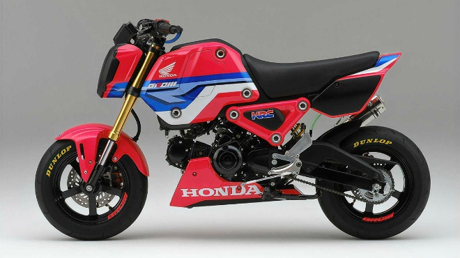 2021 Honda MSX125 Grom HRC đậm chất đua nhìn cực ngầu - 3